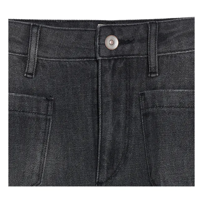 Jeans Flare Pepy | Denim nero