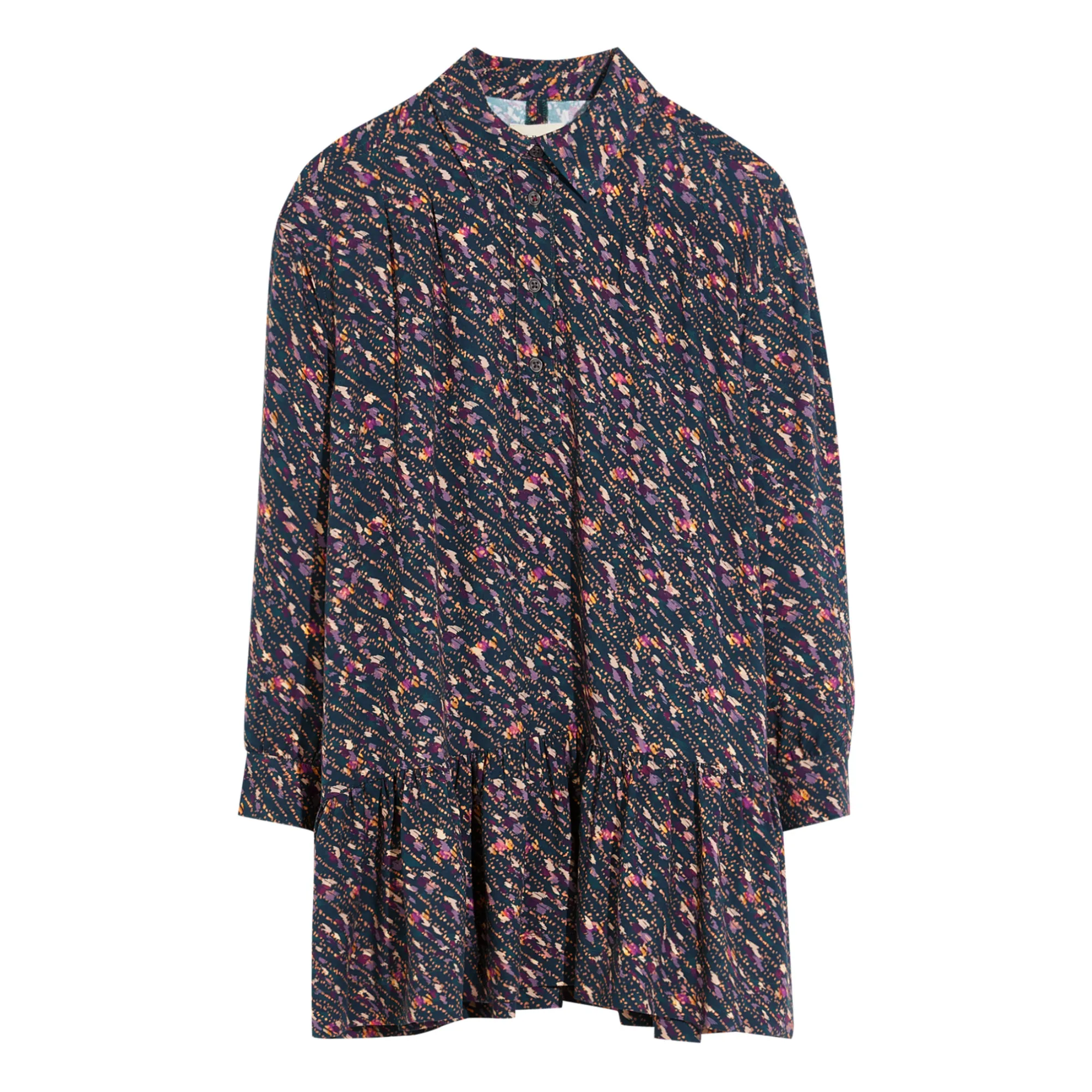 Bellerose Black Abu Ruffle Dress