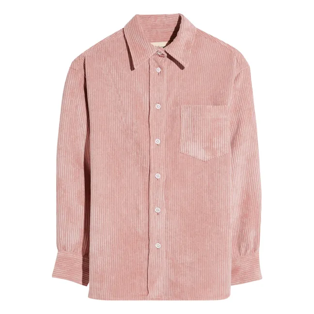 Ironie Velvet shirt | Pink