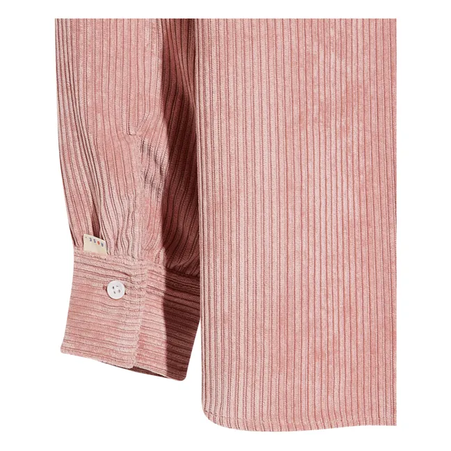 Camicia Ironie in Velluto | Rosa