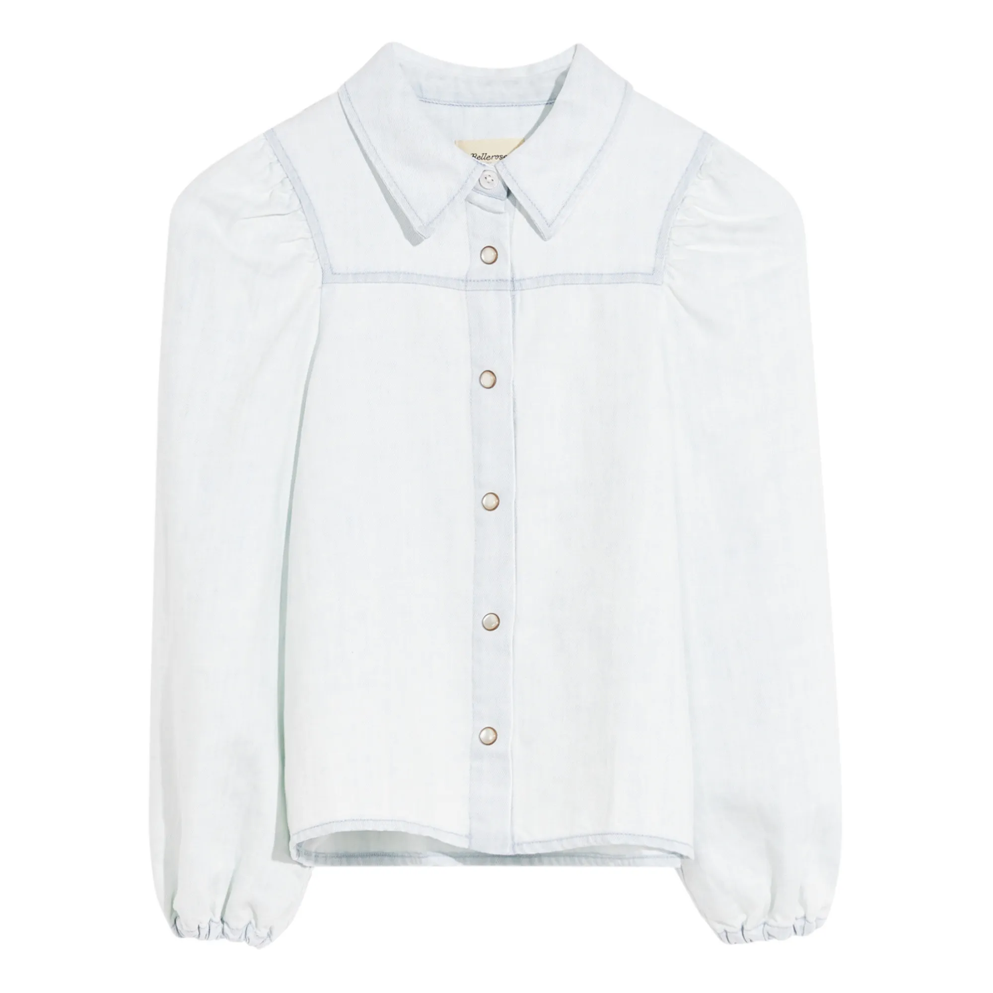 Bellerose Denim Bleached Vain Denim Shirt