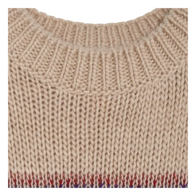 Amety Sleeveless Sweater | Natural