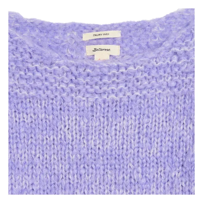 Arzi Sleeveless Sweater | Lilac