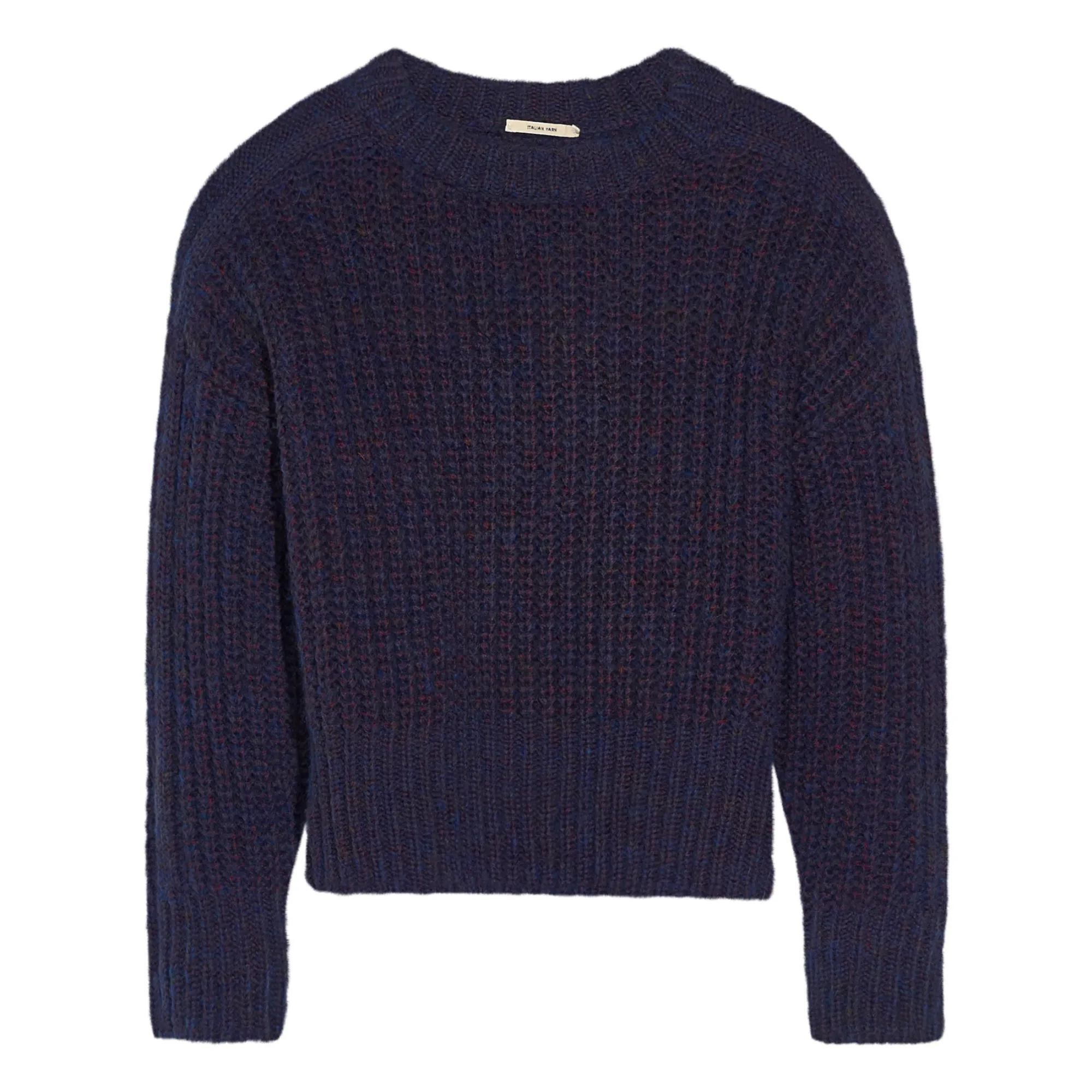 Bellerose Blue Atolo Round-Neck Jumper