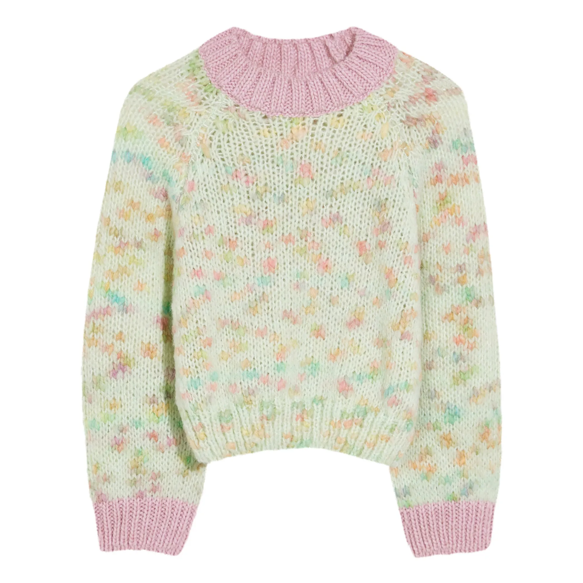 Bellerose Celadon Blue Aumia Sweater Chiné