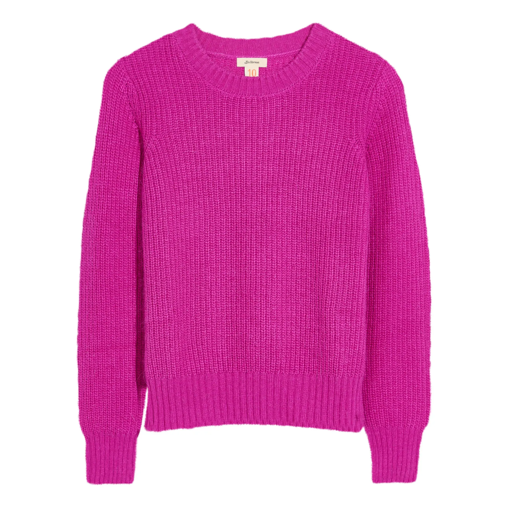 Pull Col rond Diot | Rouge cerise- Image produit n°0