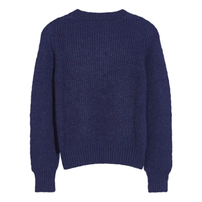 Maglione a Girocollo Diot | Blu  indaco