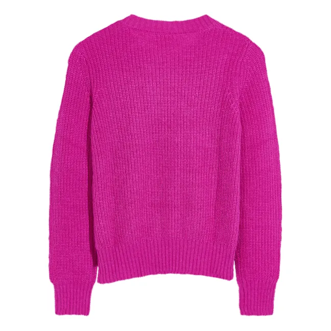 Pullover Rundhalsausschnitt Diot | Kirschrot