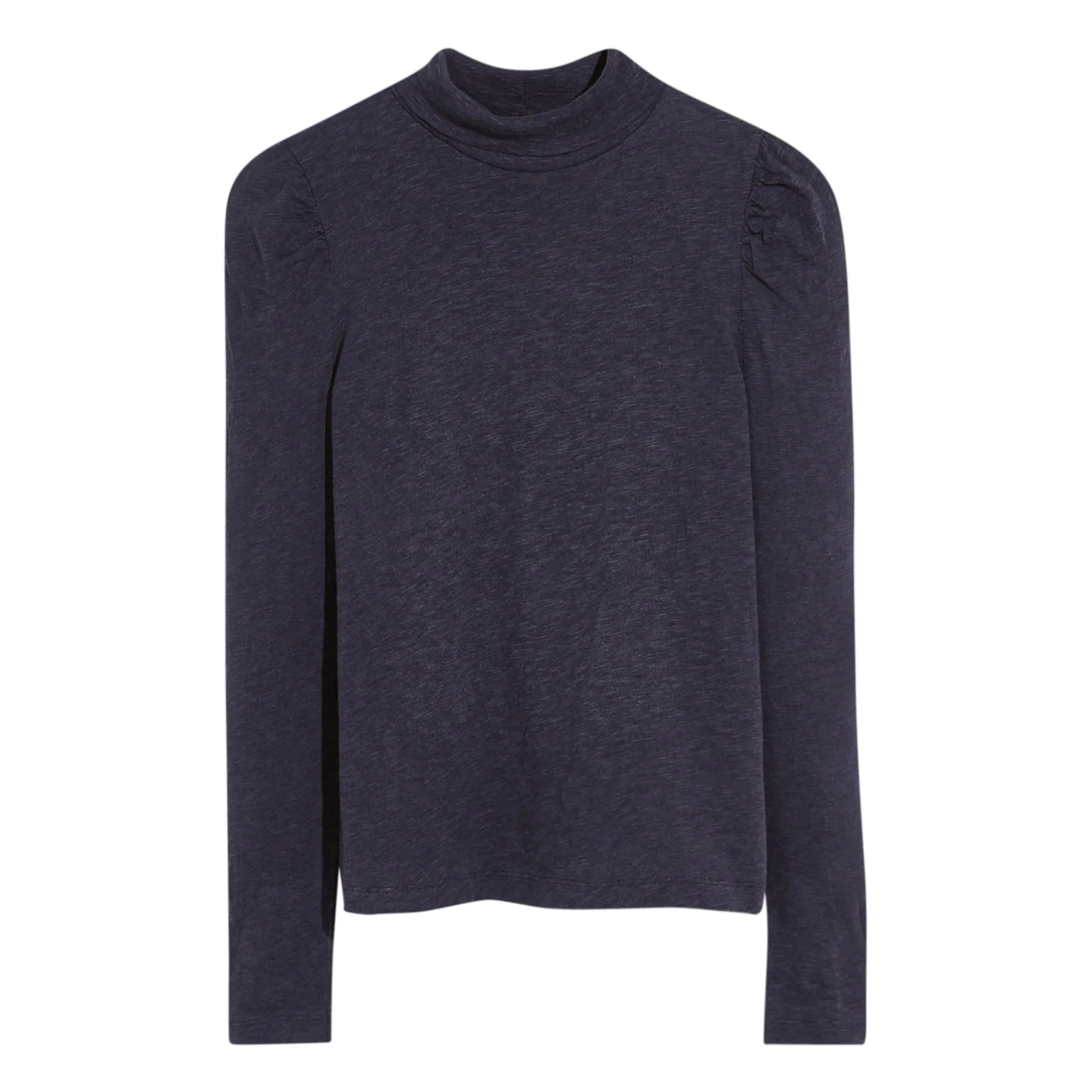 Bellerose Navy Blue Mamie Ribbed Turtleneck