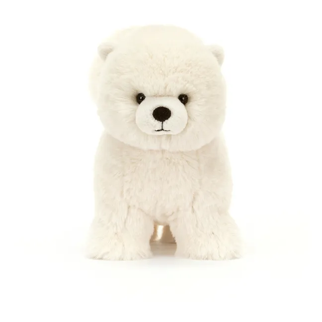 Daphne Pomeranian cuddly toy | White