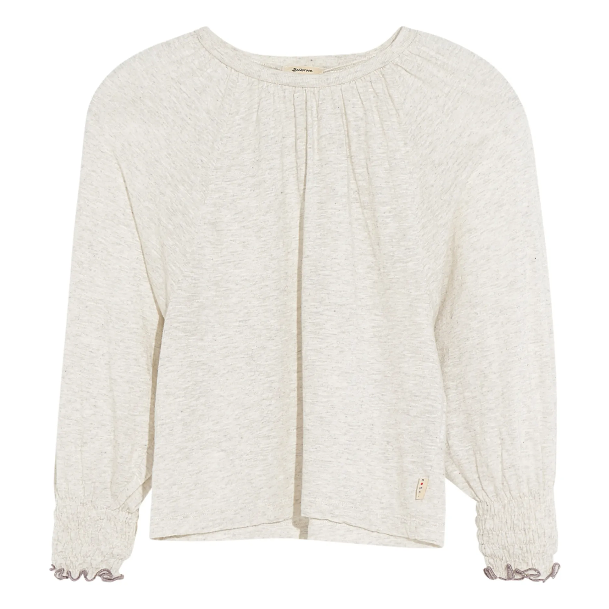 Bellerose Heather Grey Molly Long Sleeve T-Shirt