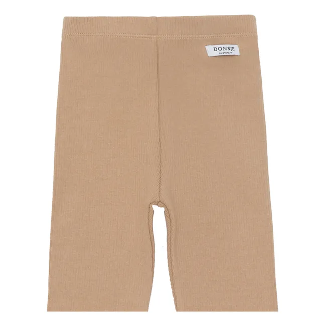 Affy organic cotton leggings | Beige