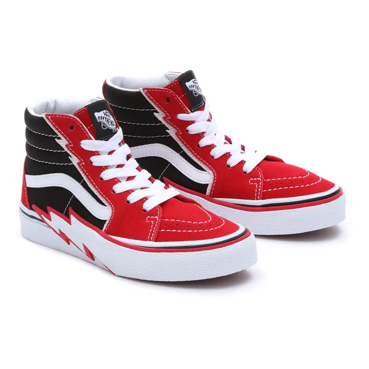 Baskets Zips SK8 Hi Eclair Rouge