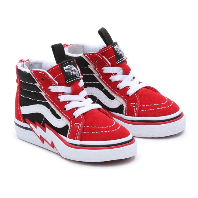 Scarpe da ginnastica alte Zip SK8-Hi Eclair | Rosso
