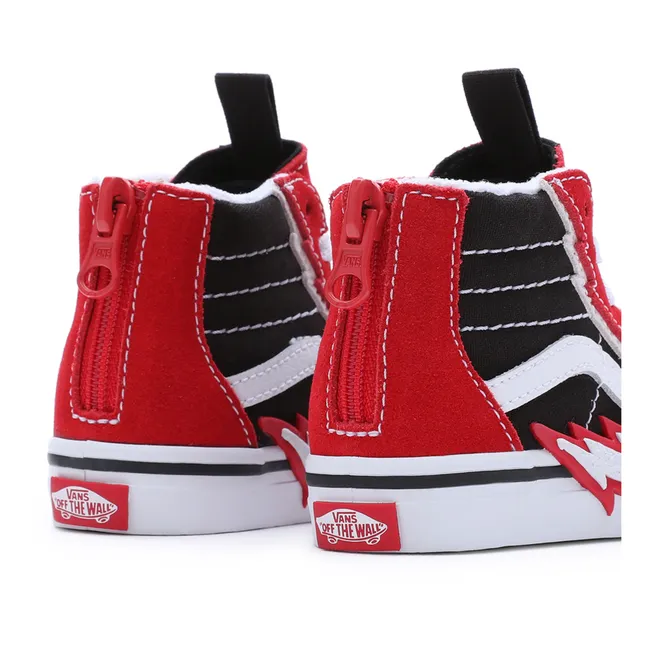 Scarpe da ginnastica alte Zip SK8-Hi Eclair | Rosso