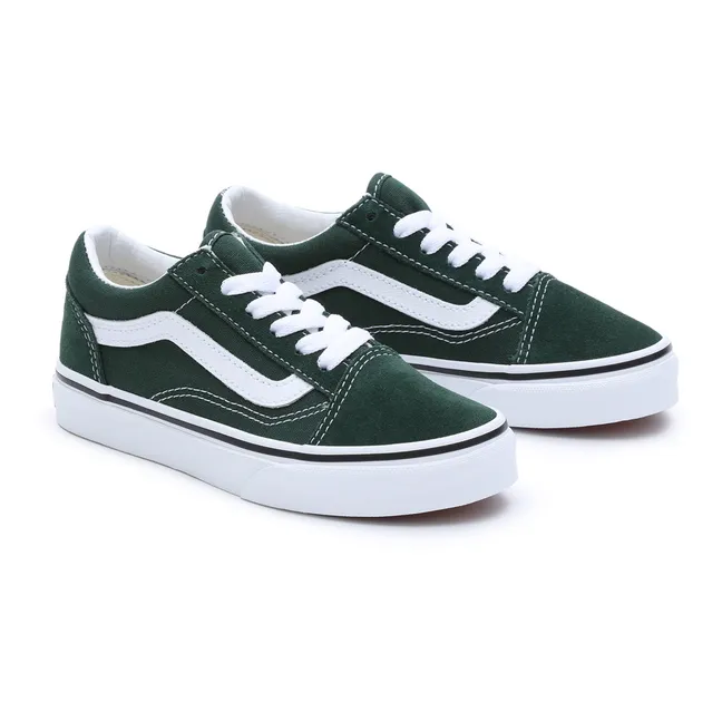 Old Skool Lace-Up Sneakers | Green