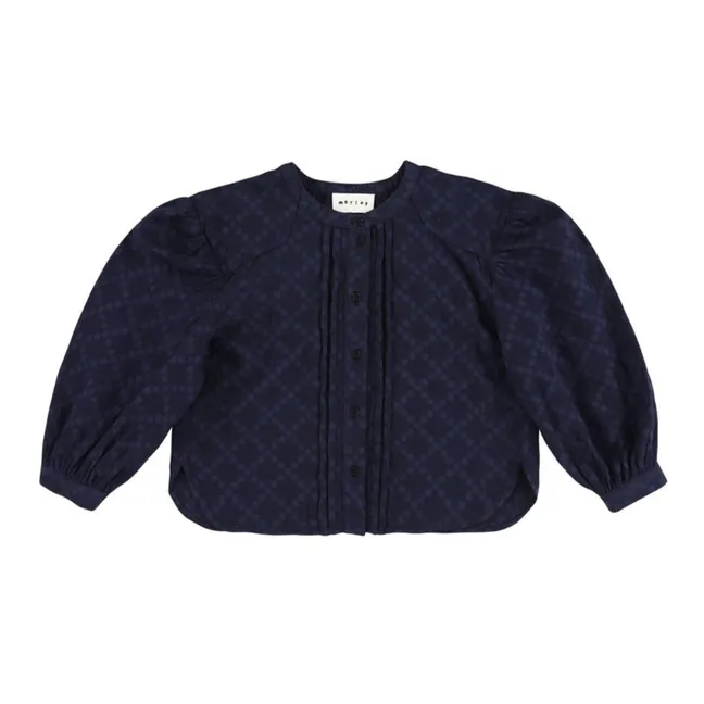Twiggy blouse | Navy blue