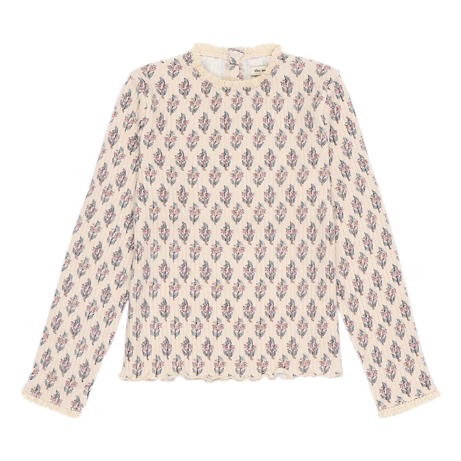 The New Society Ecru Betsy Lace Responsible Cotton Undershirt
