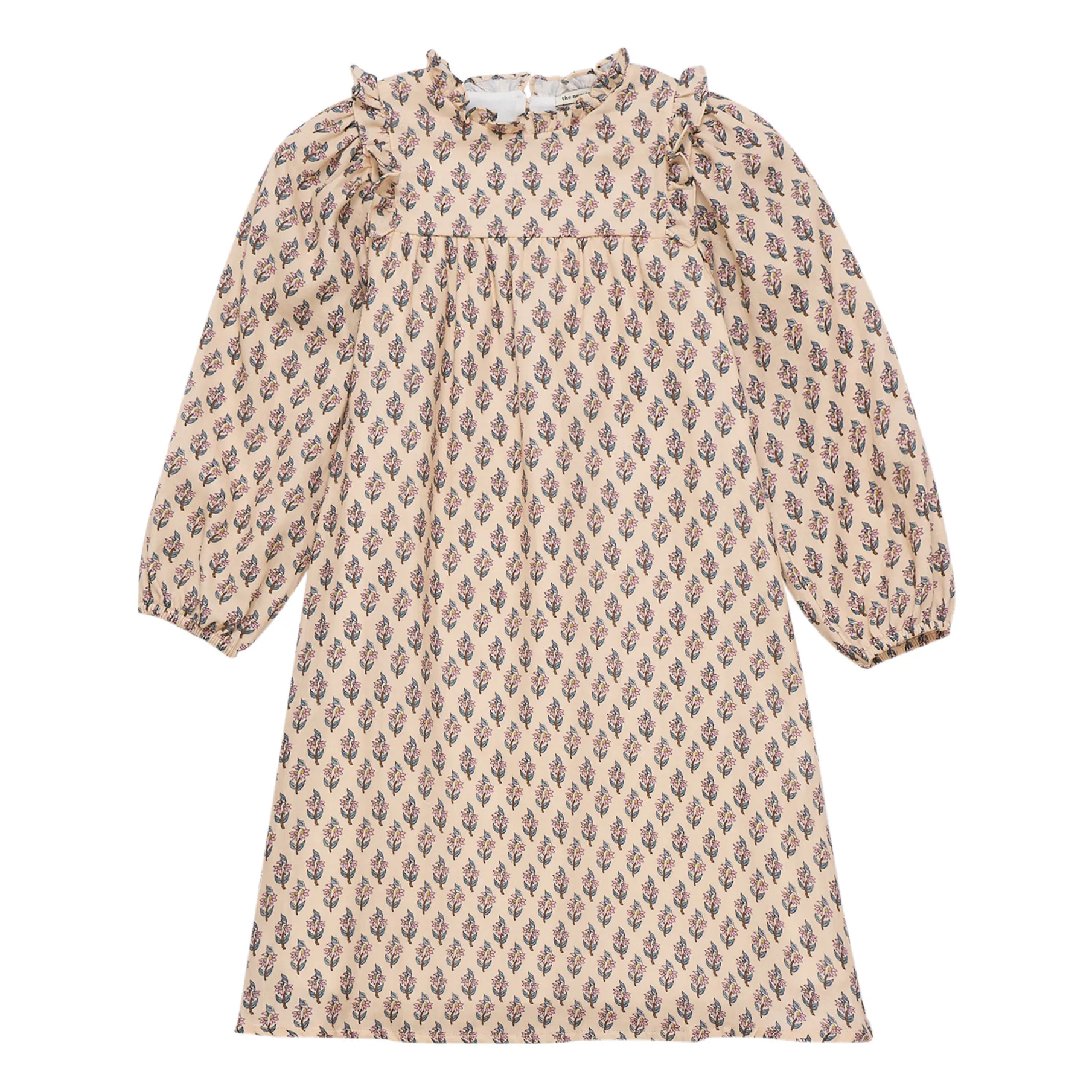 The New Society Ecru Naina Responsible Cotton Dress