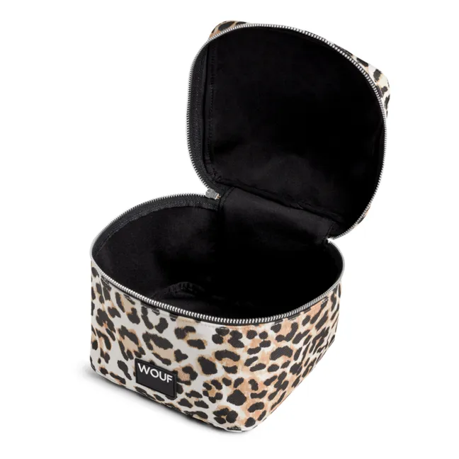 Cleo Makeup Case | Leopard