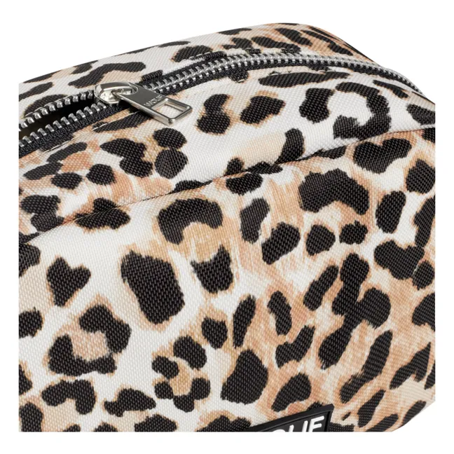 Cleo Toiletry Bag | Leopard