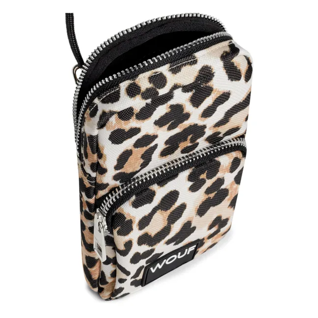 Cleo phone pouch | Leopard