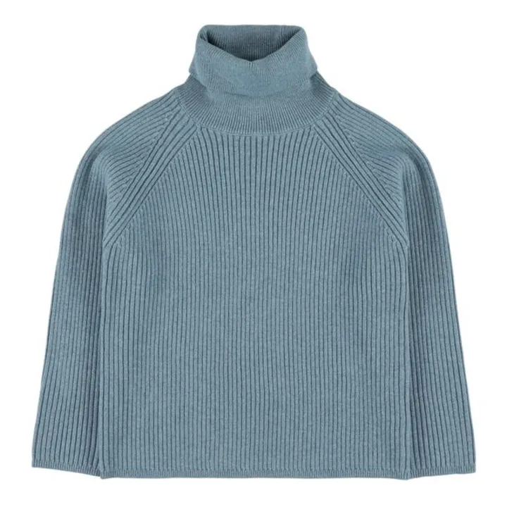 Col Roulé Laine Rosti | Bleu ciel- Image produit n°0