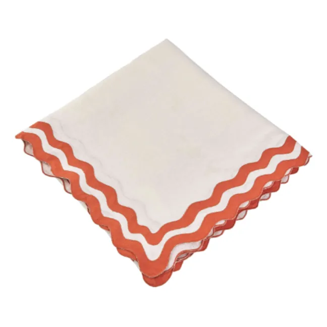Mantel de lino | Terracotta