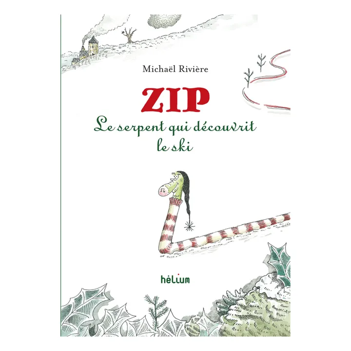 Libro Zip, la serpiente que descubrió el esquí - M.Rivière- Imagen del producto n°0