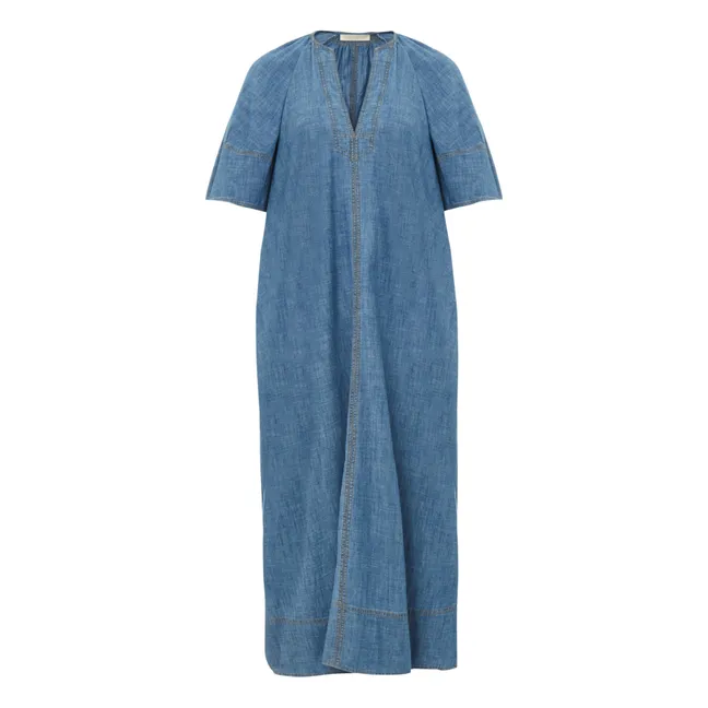 Vestido Brooklyn Chambray | Azul