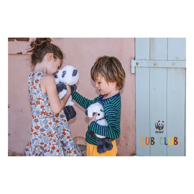 Peluche Panu le Panda | Noir/Blanc