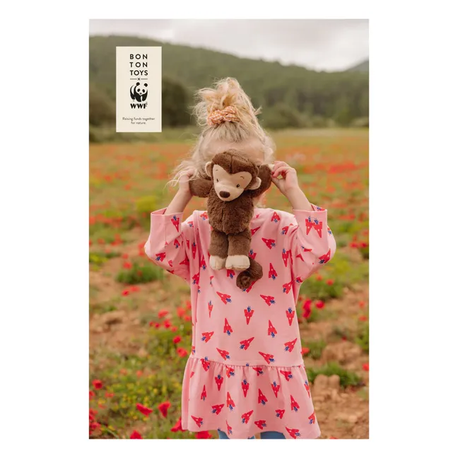 Peluche Mago le Singe  | Marron