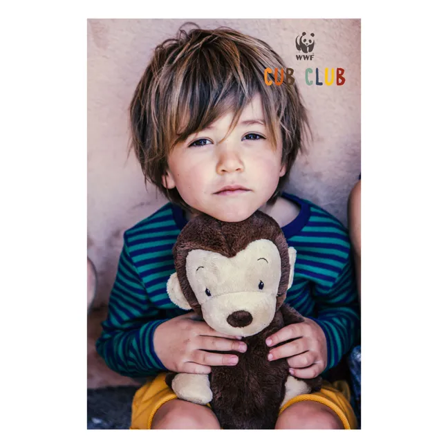 Peluche Mago le Singe  | Marron