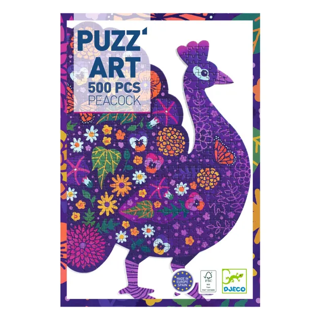 Puzzle Peacock - 500 pezzi