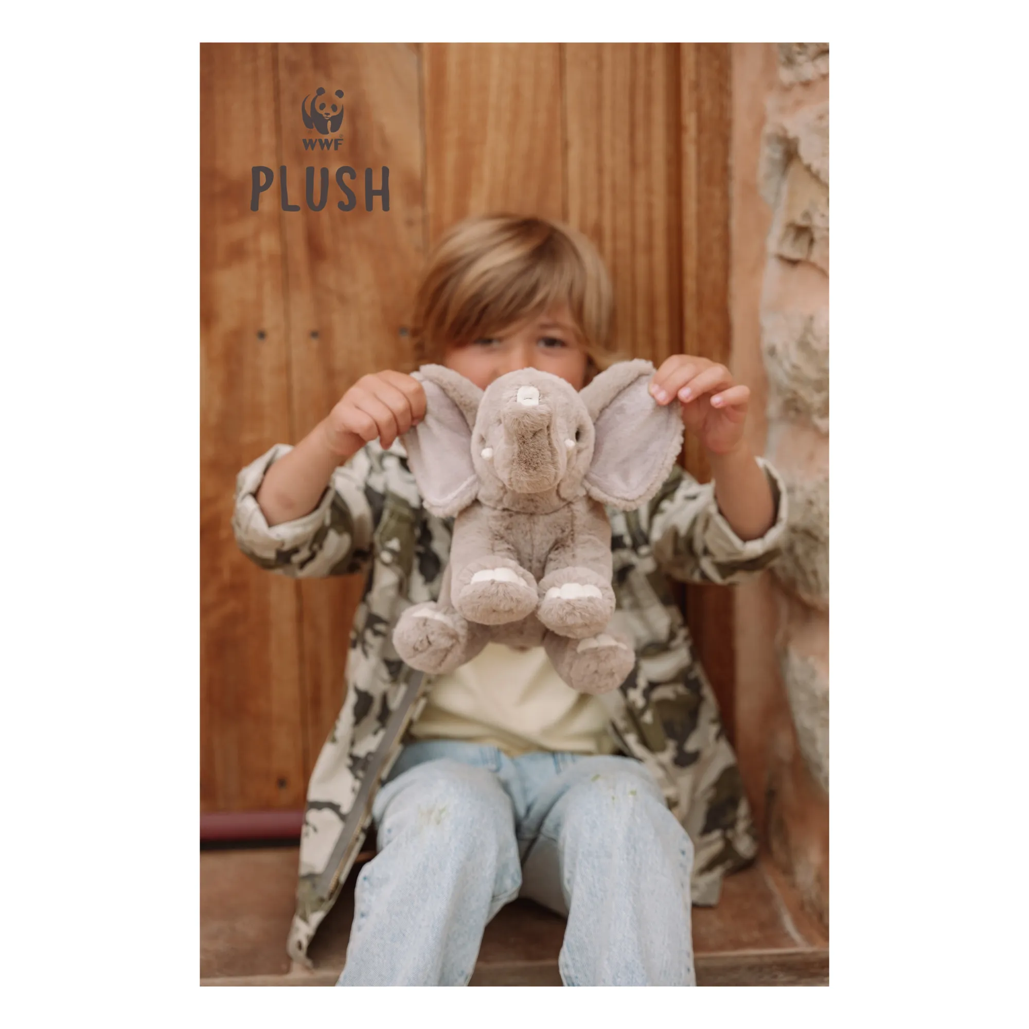Bon Ton Toys - Peluche Eco Eléphant (Bon Ton Toys) - Image 1