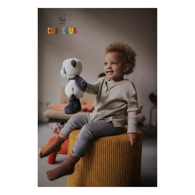 Peluche Panu le Panda | Noir/Blanc