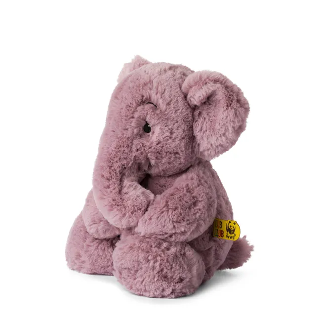 Peluche Ebu l'Eléphant  | Rose