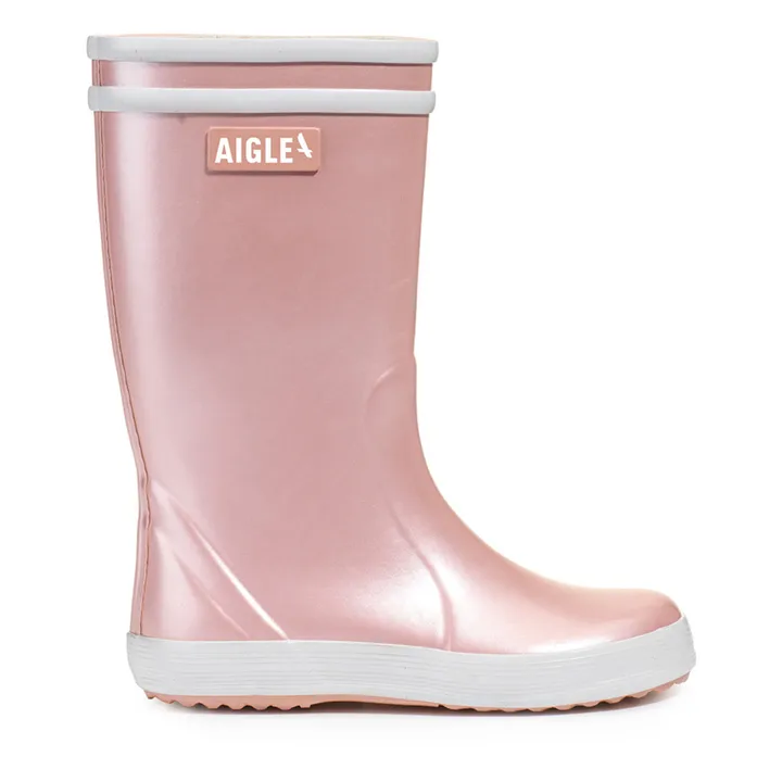 Lolly Pop Iridescent Rain Boots | Pink- Product image n°0