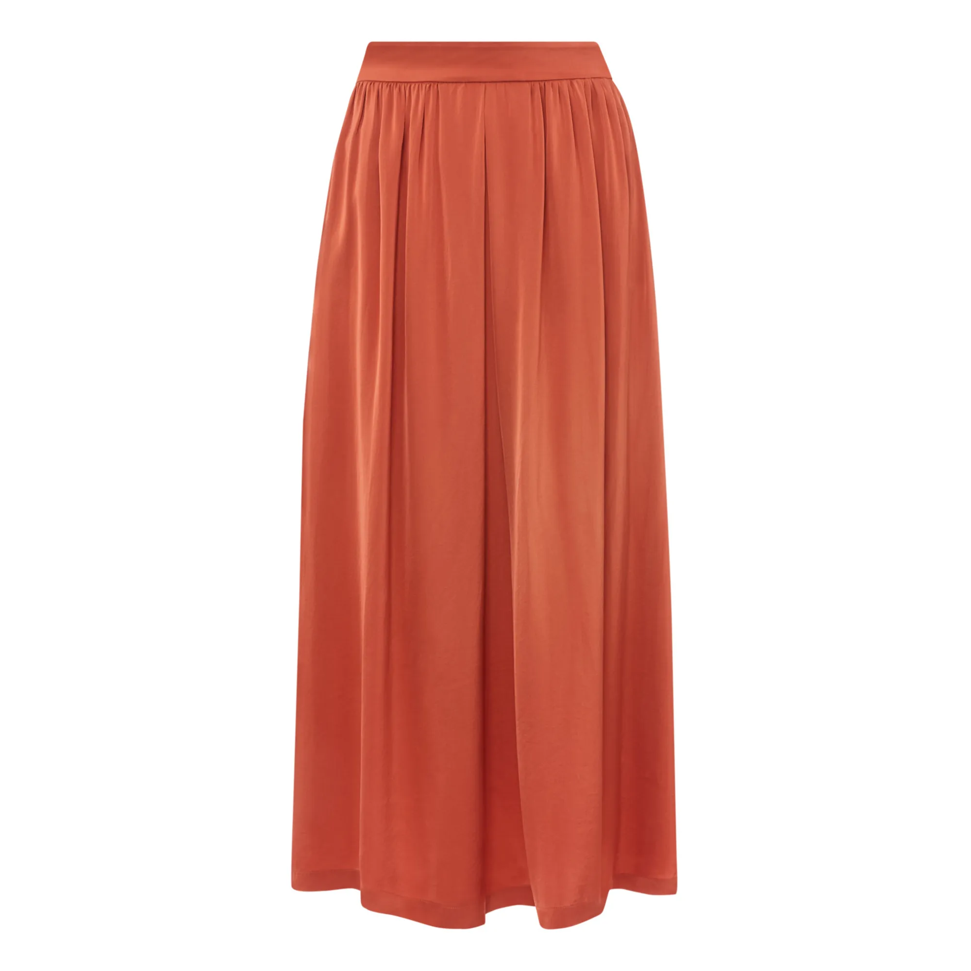 Momoni Pink Nicolas Silk Skirt