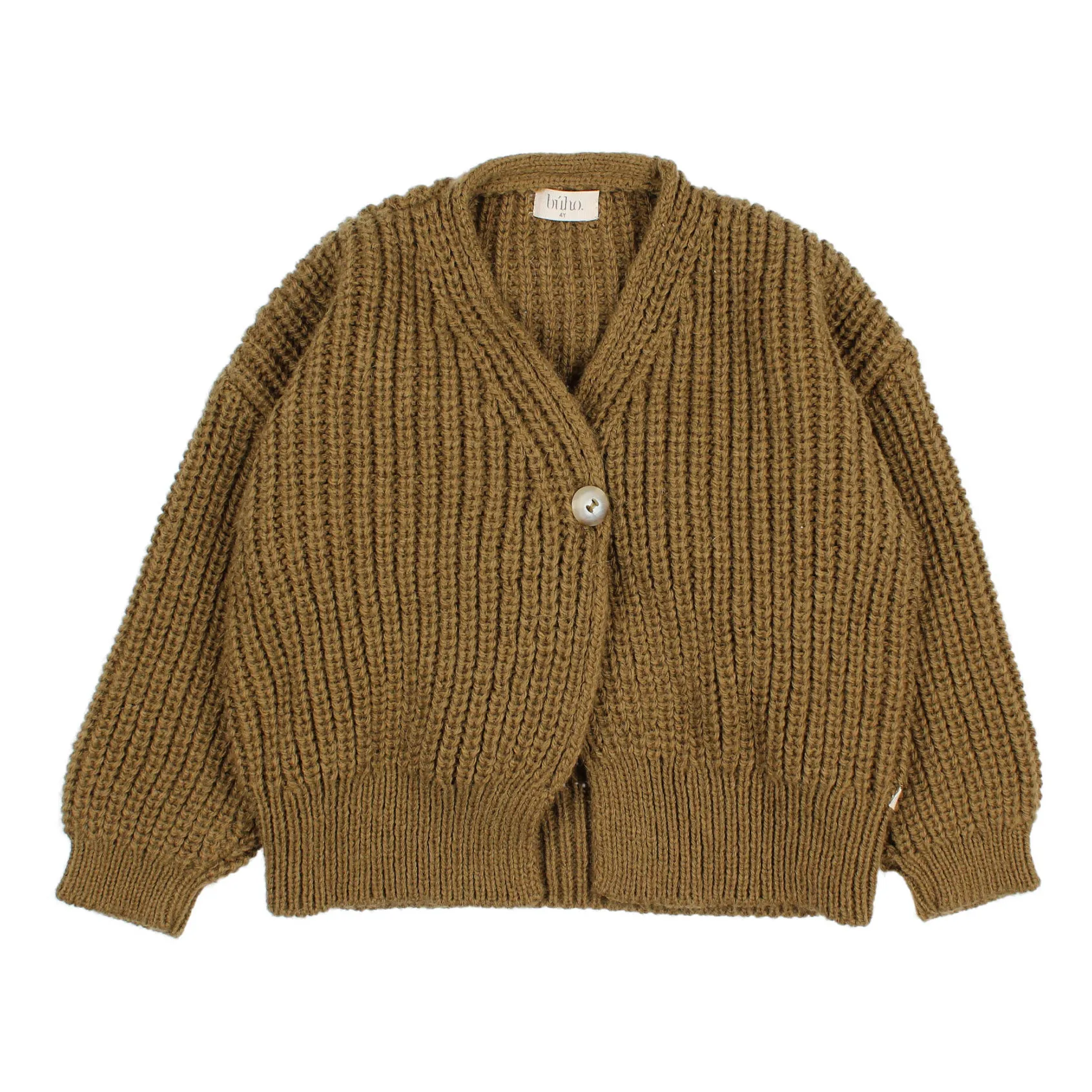 Búho Khaki Cardigan
