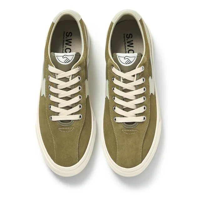 Dellow S-Strike Suede trainers | Khaki