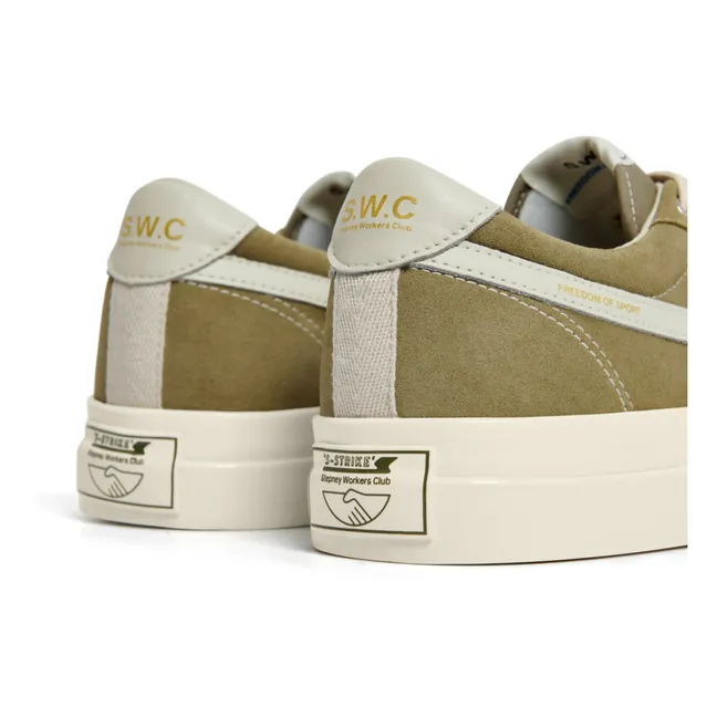 Dellow S-Strike Suede trainers | Khaki