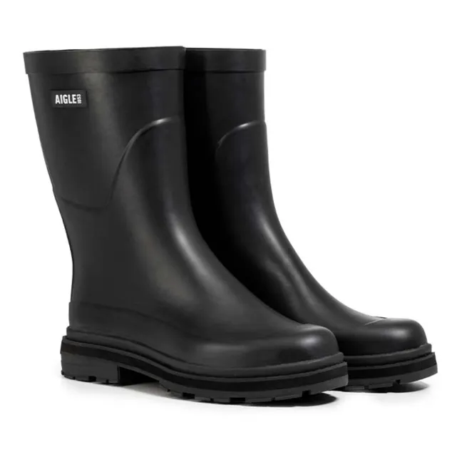 Mid Rain Boots | Black