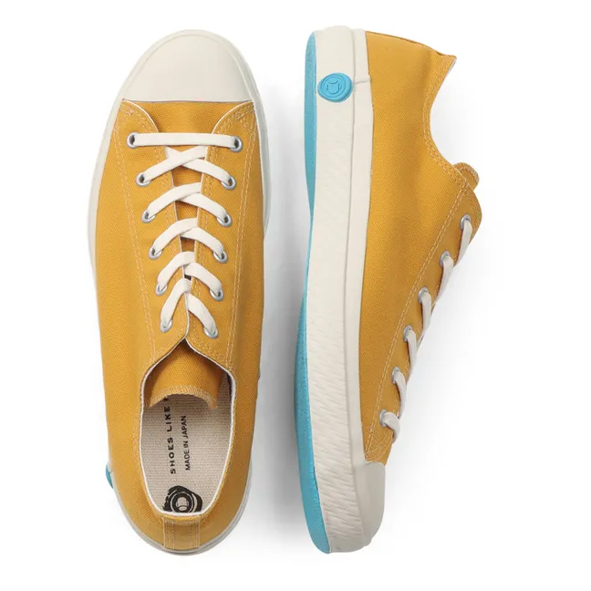 Baskets Moonstar S.L.P | Jaune moutarde