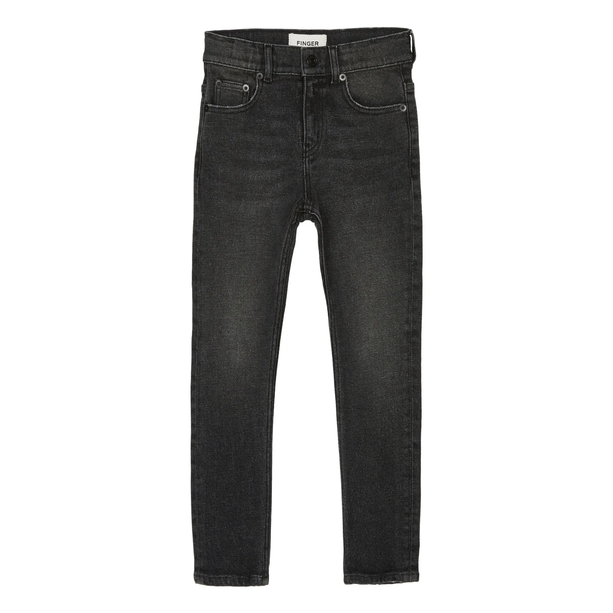 Finger In The Nose Dark Grey Ewan Skinny Jeans