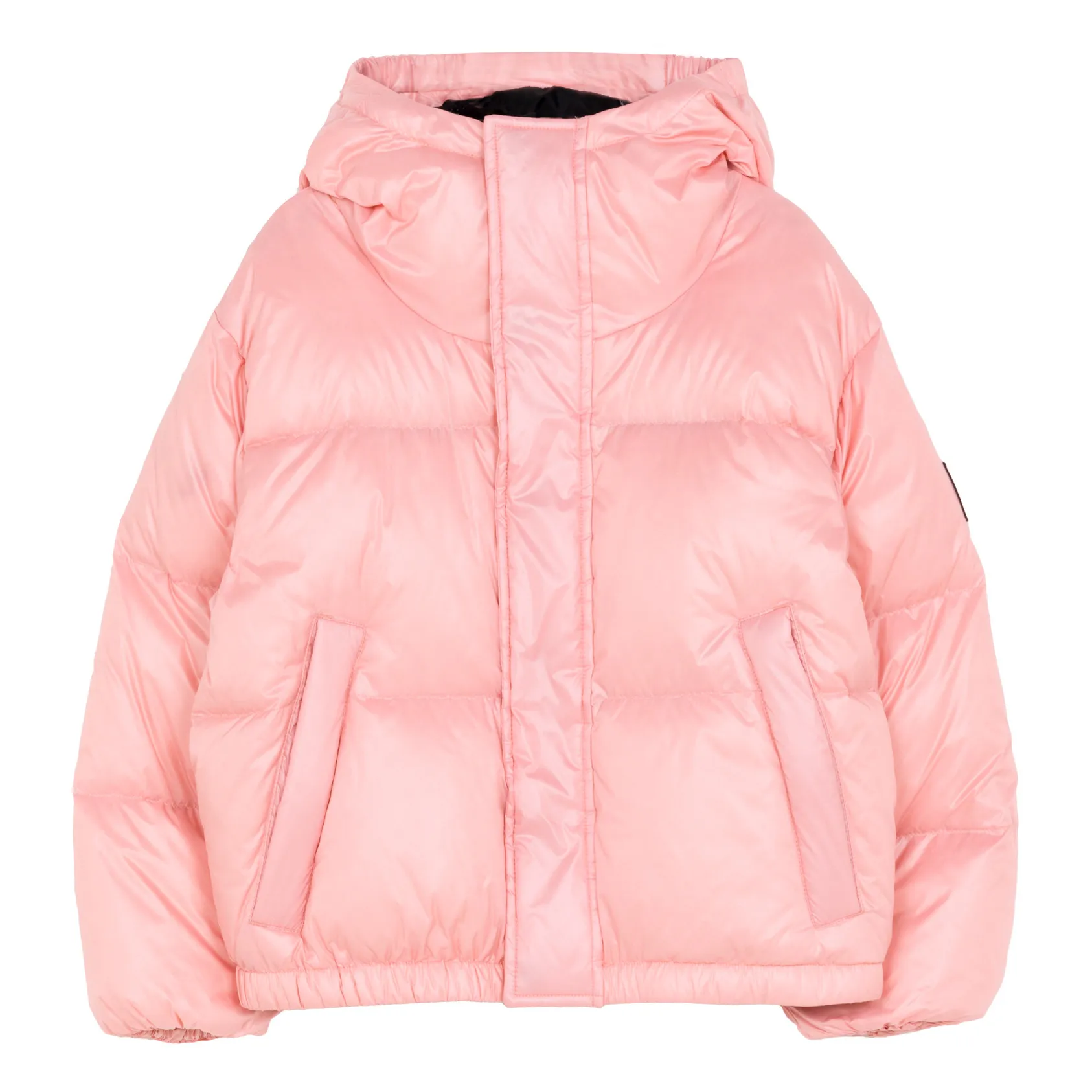 Finger In The Nose Pale Pink Snowfall Down Jacket