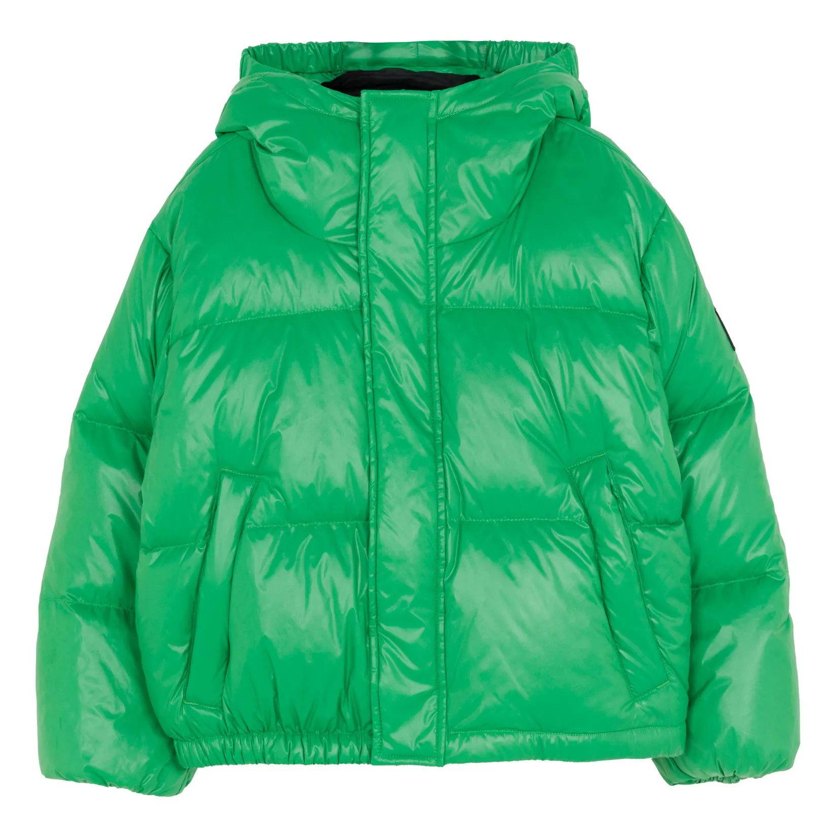 Finger In The Nose Green Snowfall Down Jacket