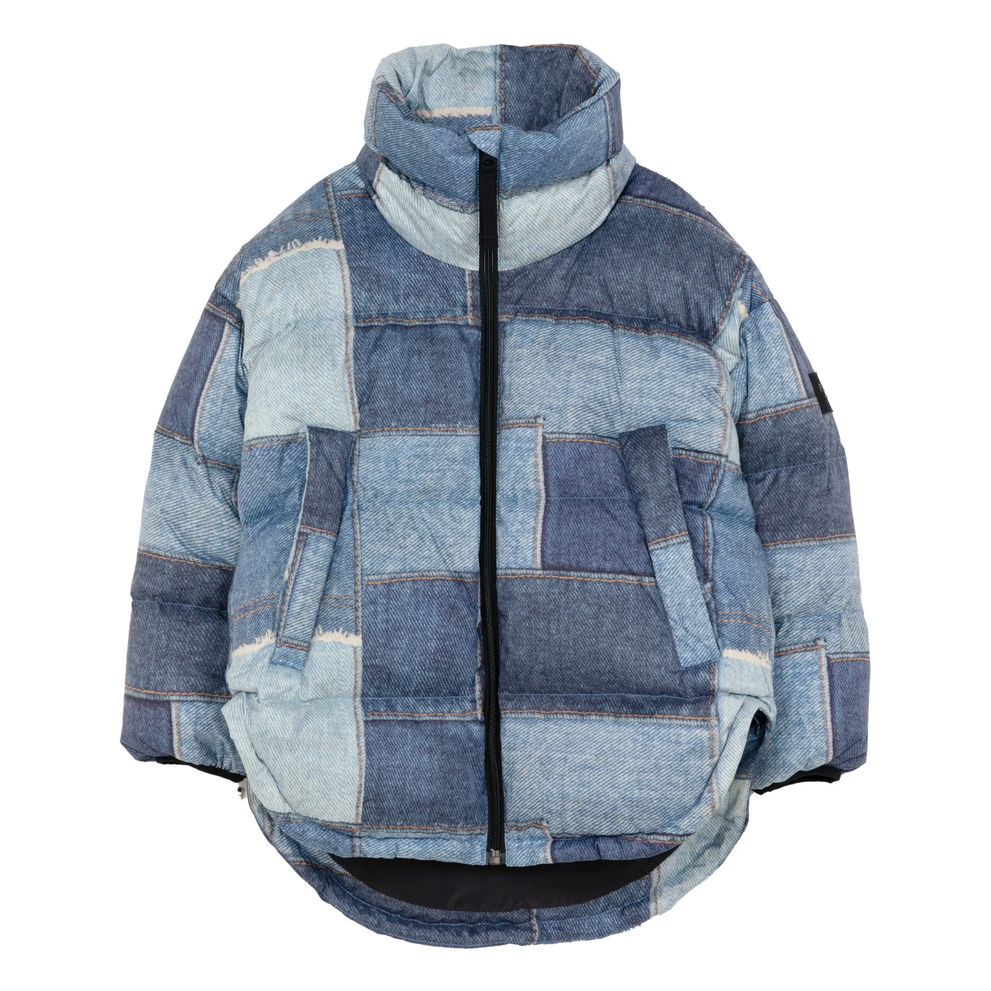 Finger In The Nose Blue Snowbag Puffer Jacket