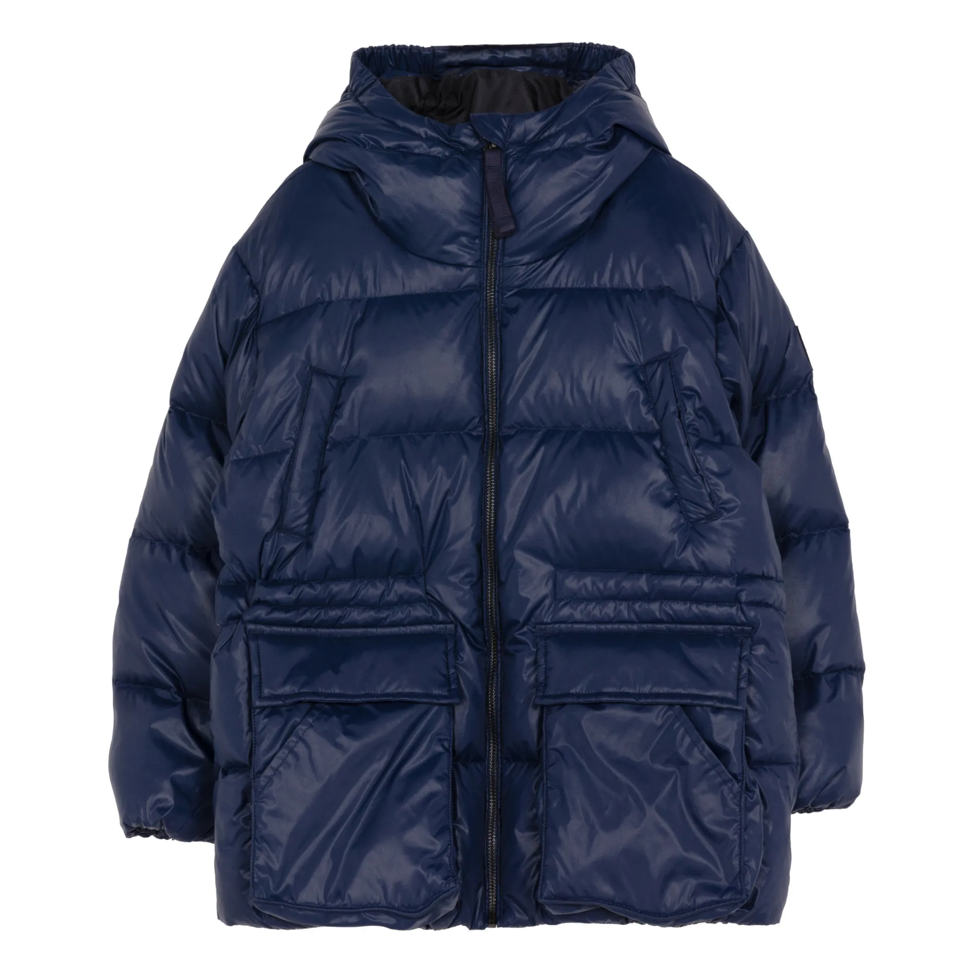 Finger In The Nose Navy Blue Snowbee Parka