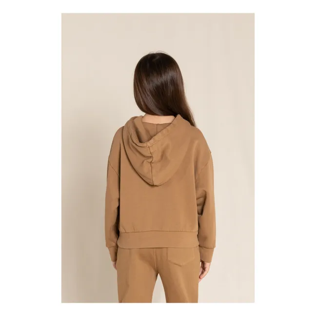 Sudadera Happy | Avellana